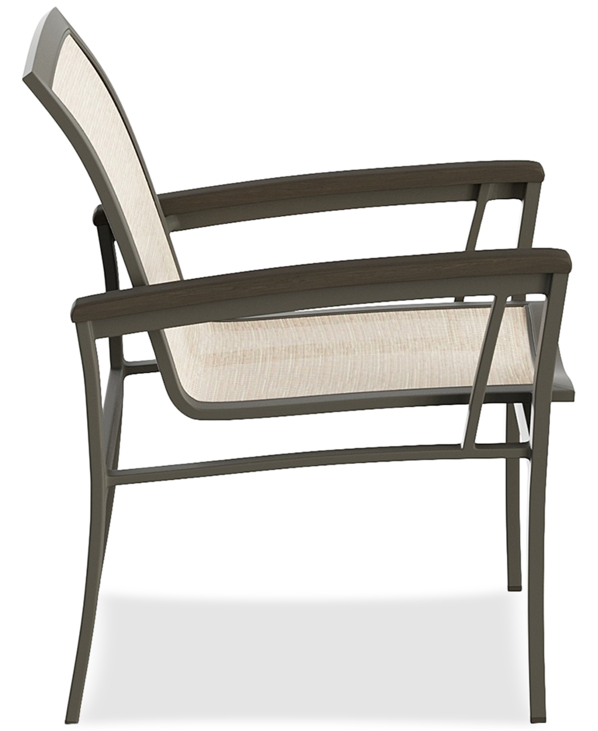 Agio Bartow Outdoor Dining Chair In Brown