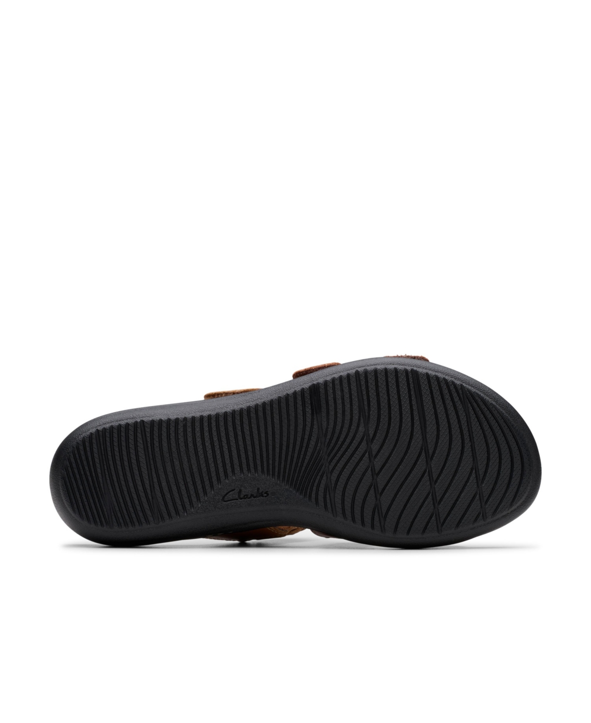 Clarks Collection Women's Laurieann Hope Slip-on Flat Sandals In Brown Multi Leather
