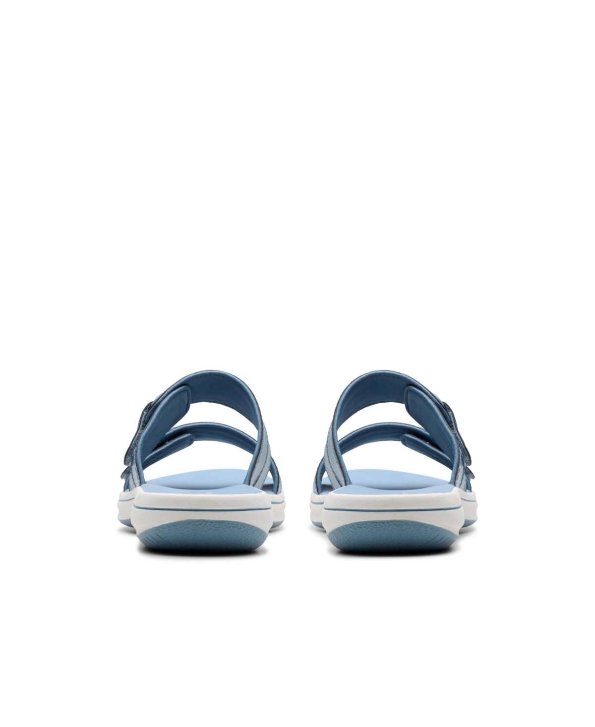 Clarks Cloudsteppers Women's Breeze Maye Slip-on Sandals In Denim