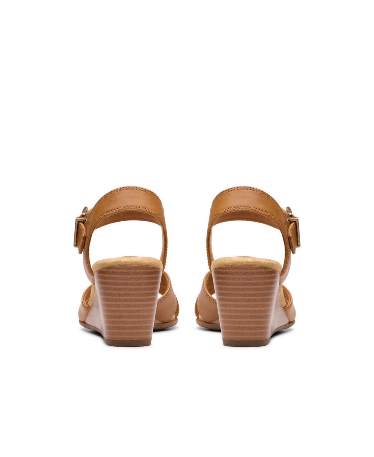 CLARKS COLLECTION WOMEN'S EMMALAE IRIS WEDGE SANDALS 
