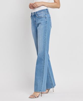 Women's High Rise Vintage-like Flare Jeans