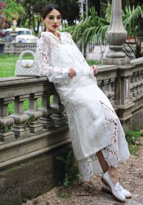 Womens Roxana Real Leather Penny Strap Loafers