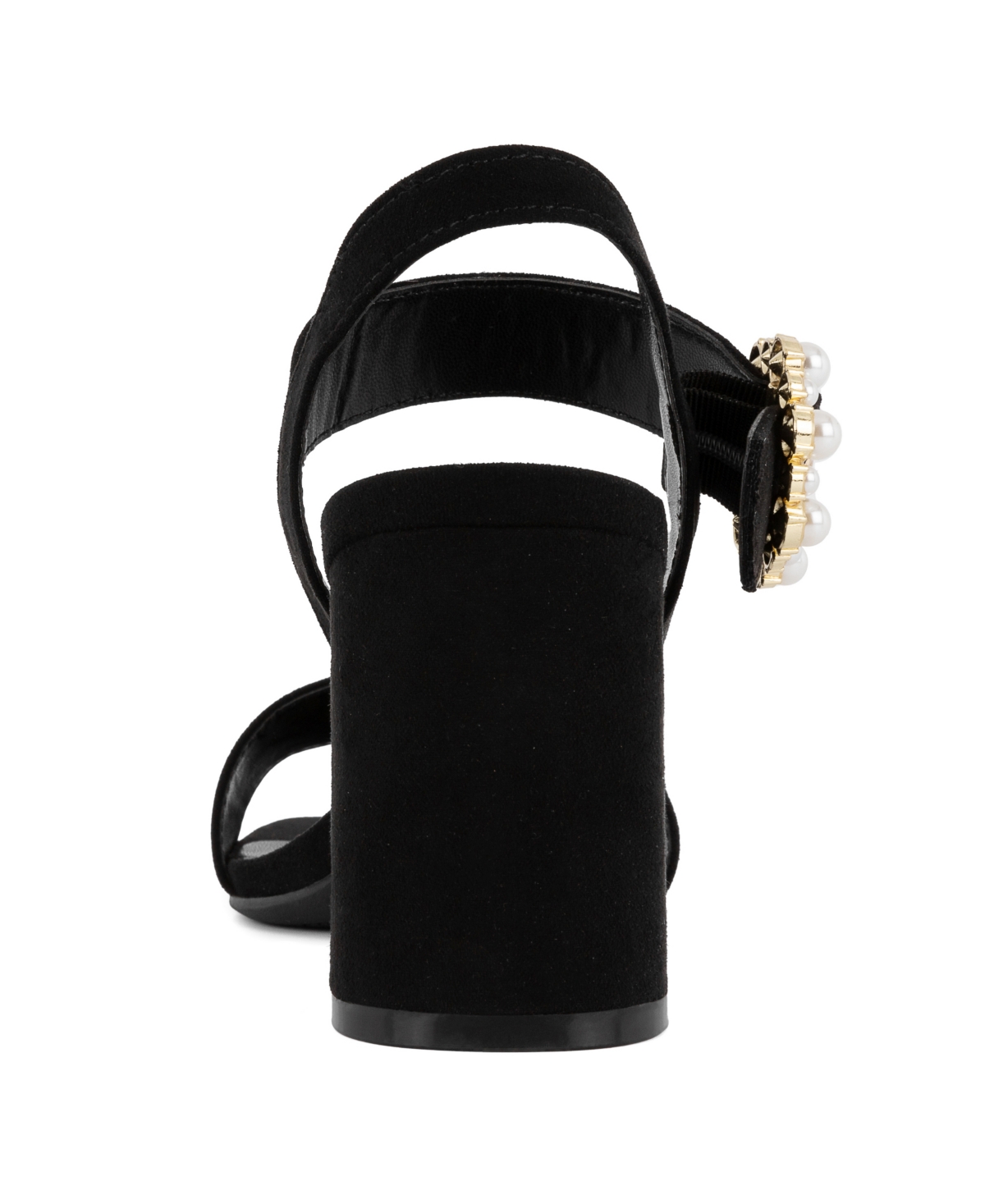 Jones New York Women's Earleny Embellished Block Heel Dress Sandals
