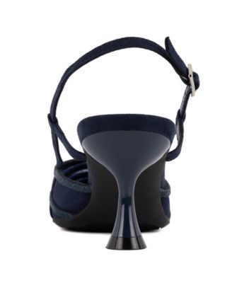 Women's Lindala Kitten Heel Slingback Evening Pumps