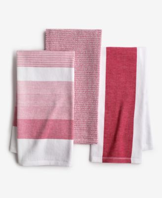 3 Pack Cotton Kitchen Towels, Exclusively at Macy's