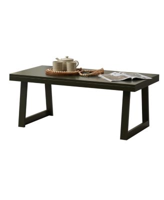 Charlie Rectangular Coffee Table, Center Table, Cocktail Tea Table for Living Room