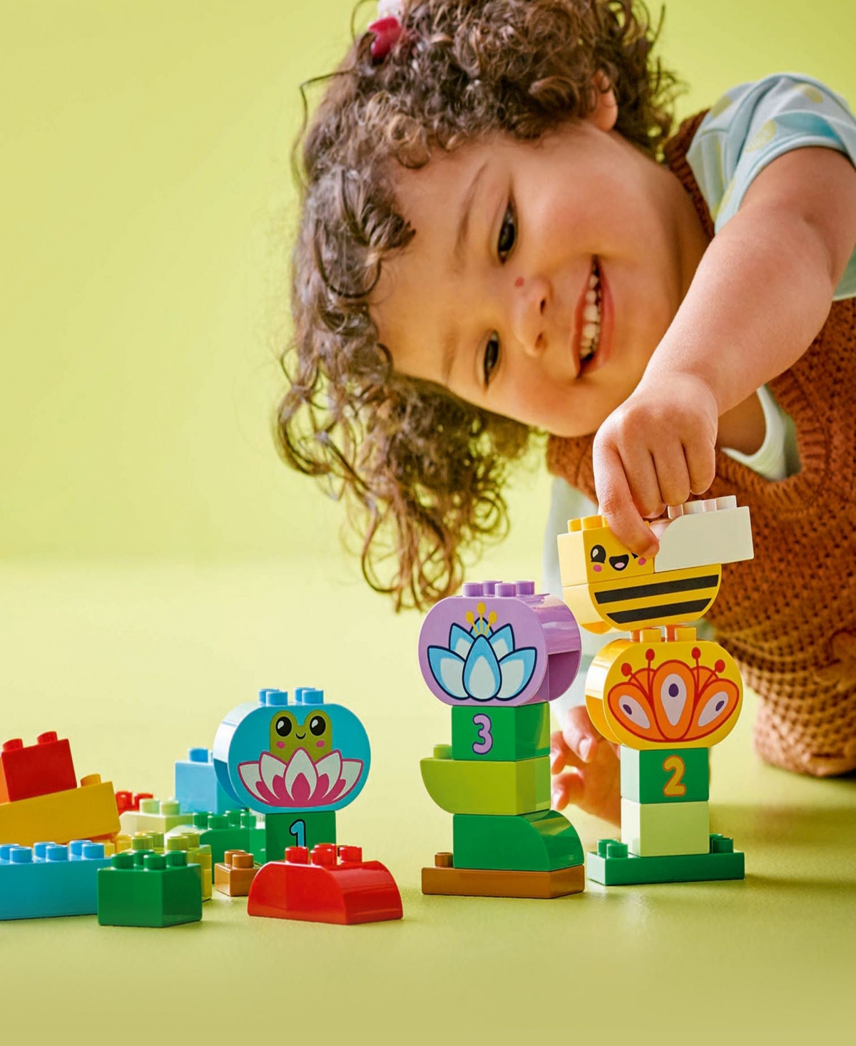 LEGO DUPLO TOWN CREATIVE GARDEN FLOWERS BUILDING TOY 10444, 45 PIECES 