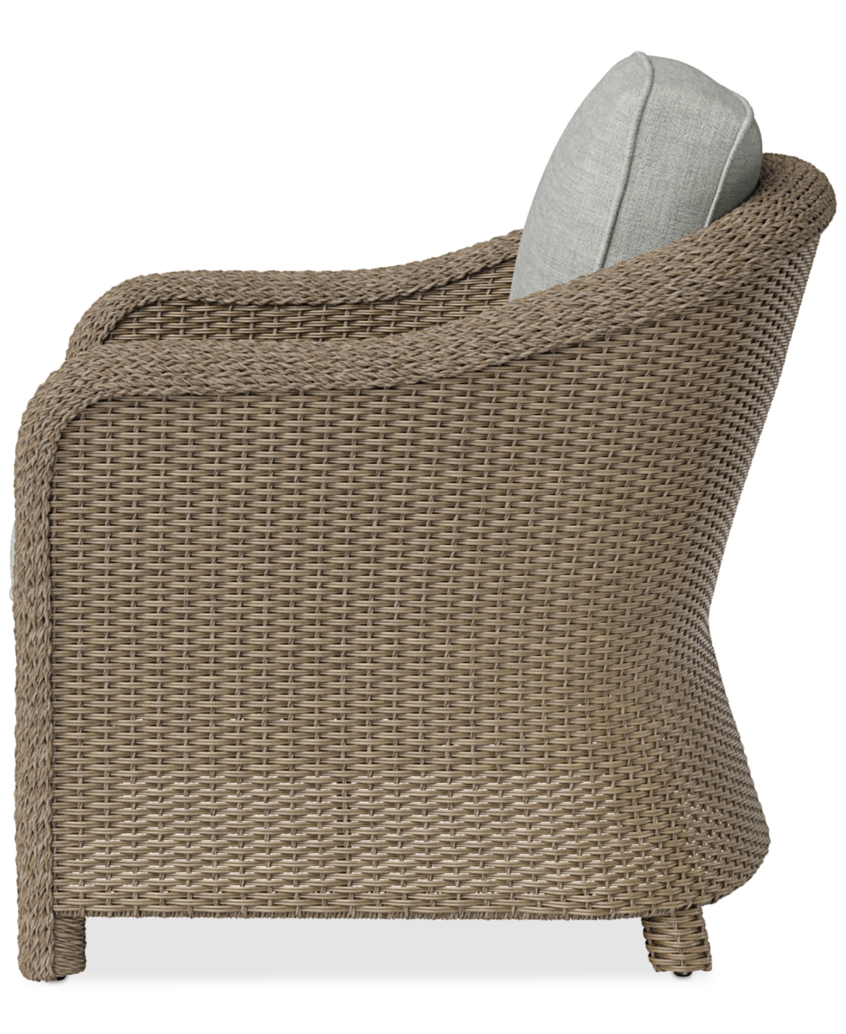 Agio Sonetta Outdoor Lounge Chair In Oyster Light Grey