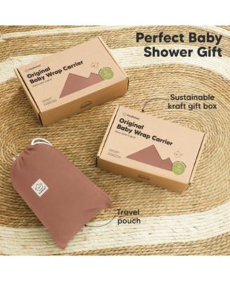 Original Baby Wraps Carrier, Baby Sling Carrier, Stretchy Infant Carrier for Newborn, Toddler