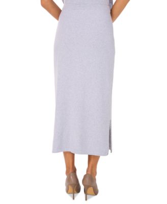 Women's Whipstitched Midi Sweater Skirt