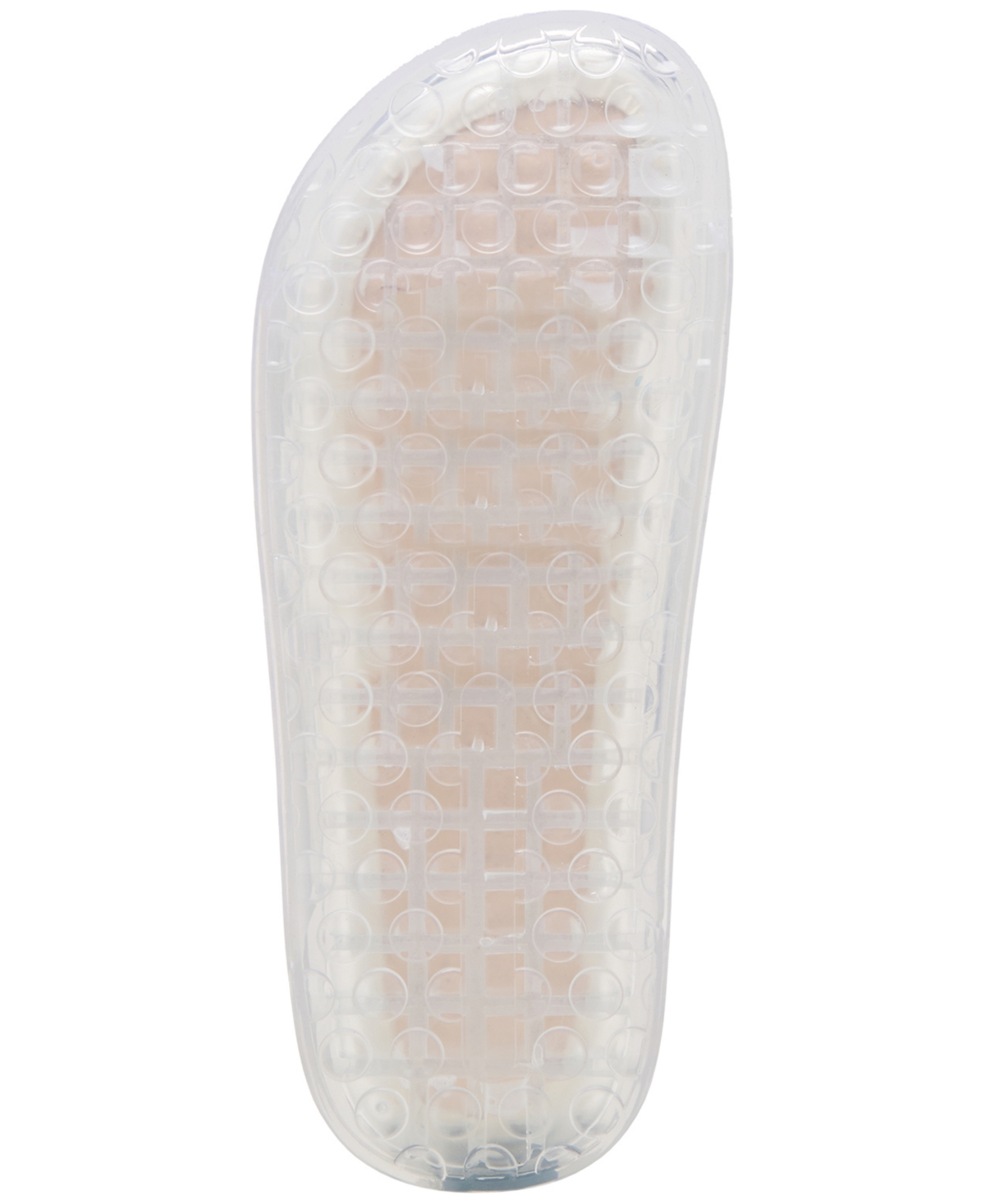 Shop Dolce Vita Women's Julio Jelly Double-band Jelly Footbed Sandals In Crystal Vinyl