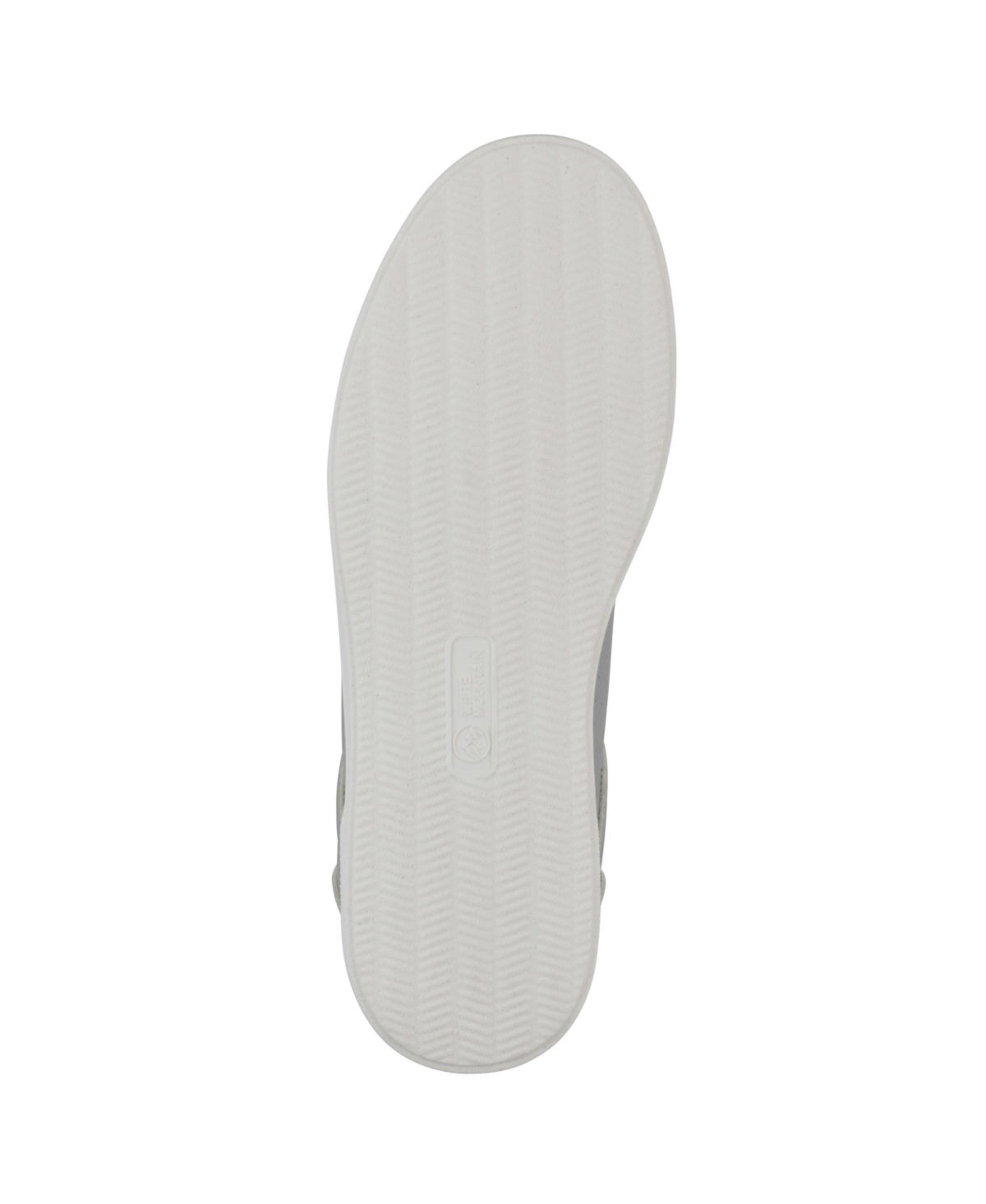 White Mountain Women's Uniform Lace-up Sneakers In Silver Smooth