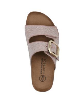 Women's Granitas Round Toe Flat Sandals