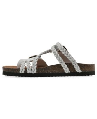 Women's Haziest Round Toe Flat Sandals