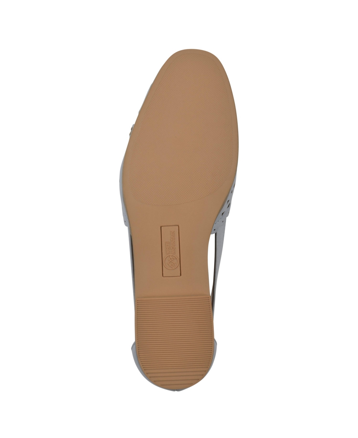 White Mountain Women's Nobler Pointed Toe Flats In Blue Raspberry Burnished Smooth