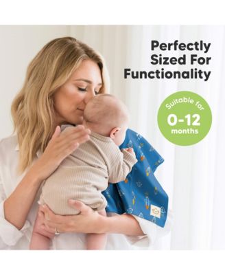 6pk Shea Baby Burp Cloths for Baby Boys and Girls, Burping Cloths for Babies, Newborn