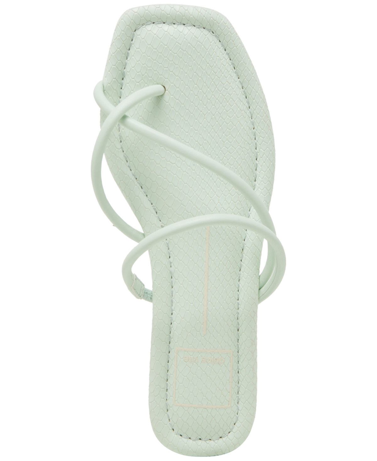 Shop Dolce Vita Women's Leanna Strappy Flat Sandals In Cucumber Stella