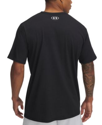 Men's Camo Panel Logo Graphic T-Shirt