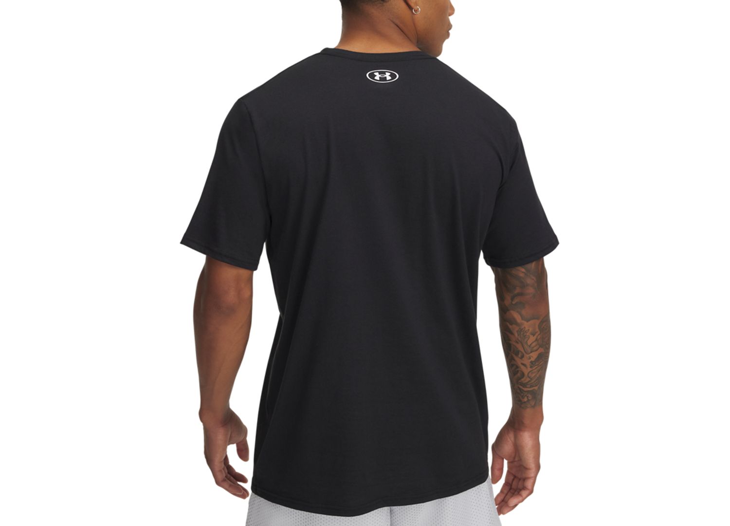 Men's Camo Panel Logo Graphic T-Shirt
