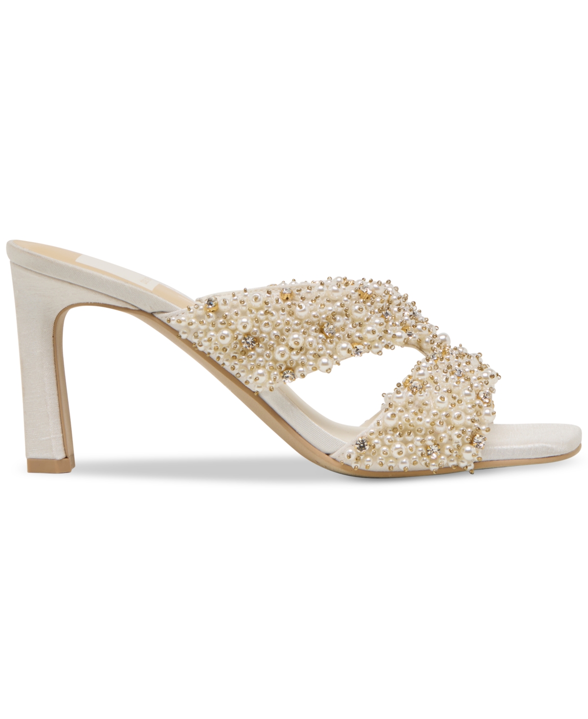 Dolce Vita Gitel Rhinestone Sandal In Ivory Rhinestone