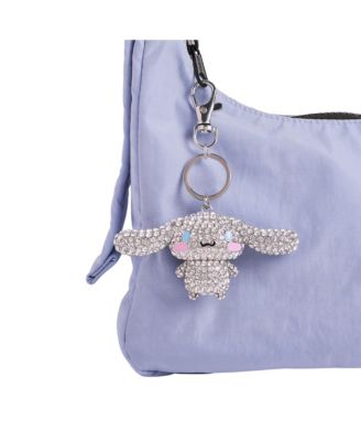 Cinnamoroll Crystal-Embellished Keychain Travel Bag Charm