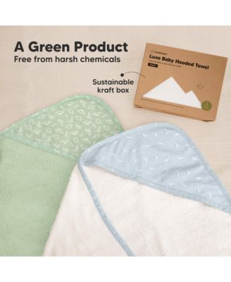 Luxe Baby Hooded Towel, Baby Bath Towel, Hooded Baby Towels, Baby Beach Towel for Newborn, Kids