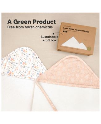 Luxe Baby Hooded Towel, Baby Bath Towel, Hooded Baby Towels, Baby Beach Towel for Newborn, Kids