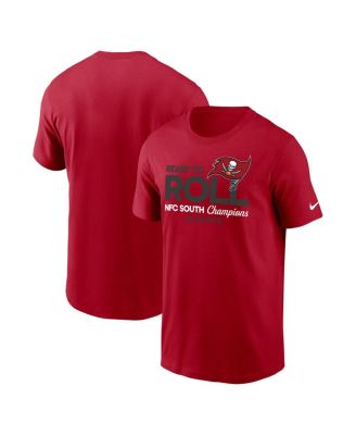 Nike - Men's Red Tampa Bay Buccaneers 2024 NFC South Division Champions Locker Room Trophy Collection T-shirt