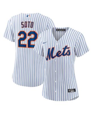 Women's Juan Soto White New York Mets Home Replica Player Jersey