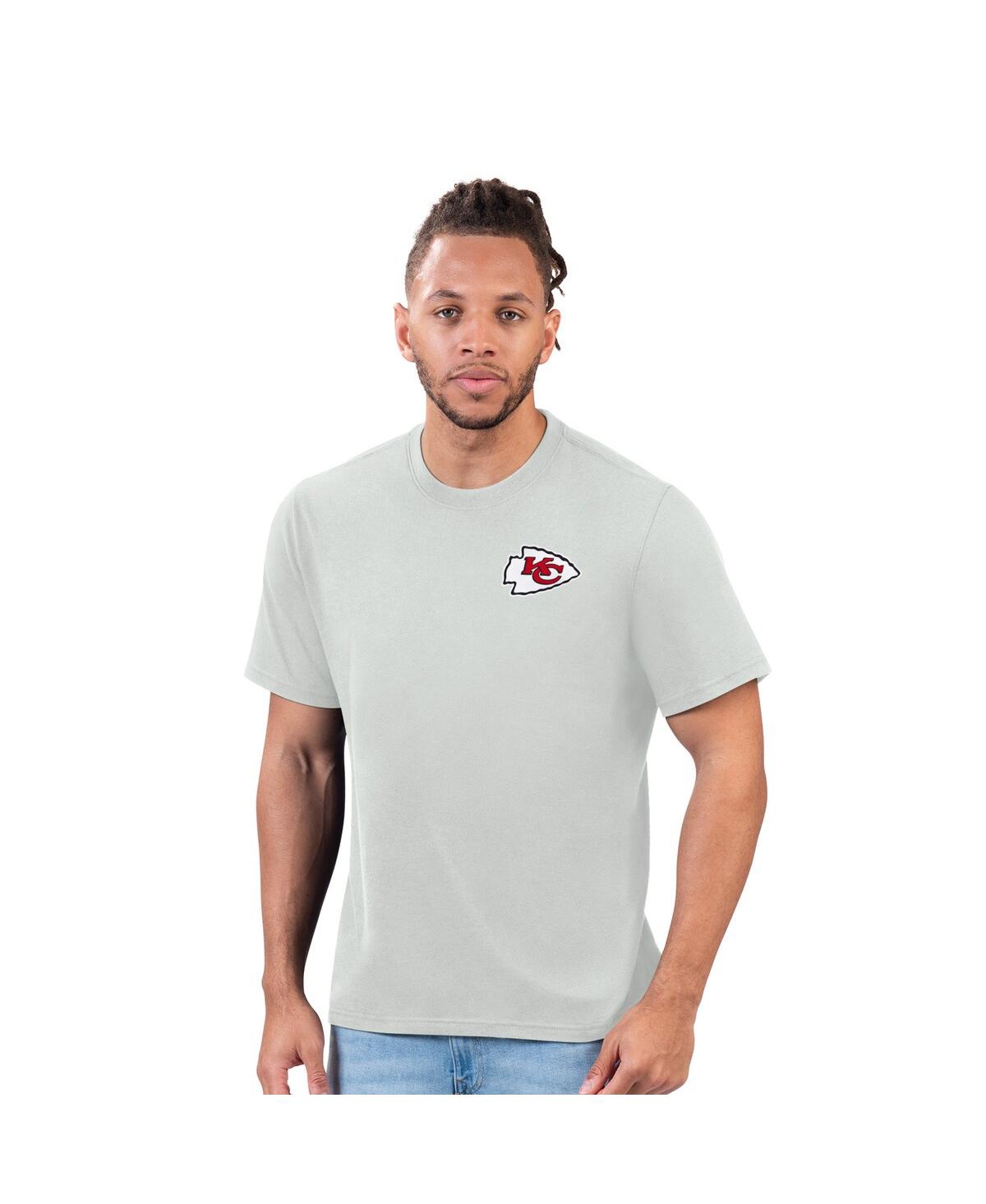 Men's Gray Kansas City Chiefs Flip Flop T-Shirt - Gray