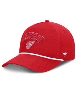 Fanatics - Men's Red Detroit Red Wings Decades Collection A-Frame Rope Adjustable Hat