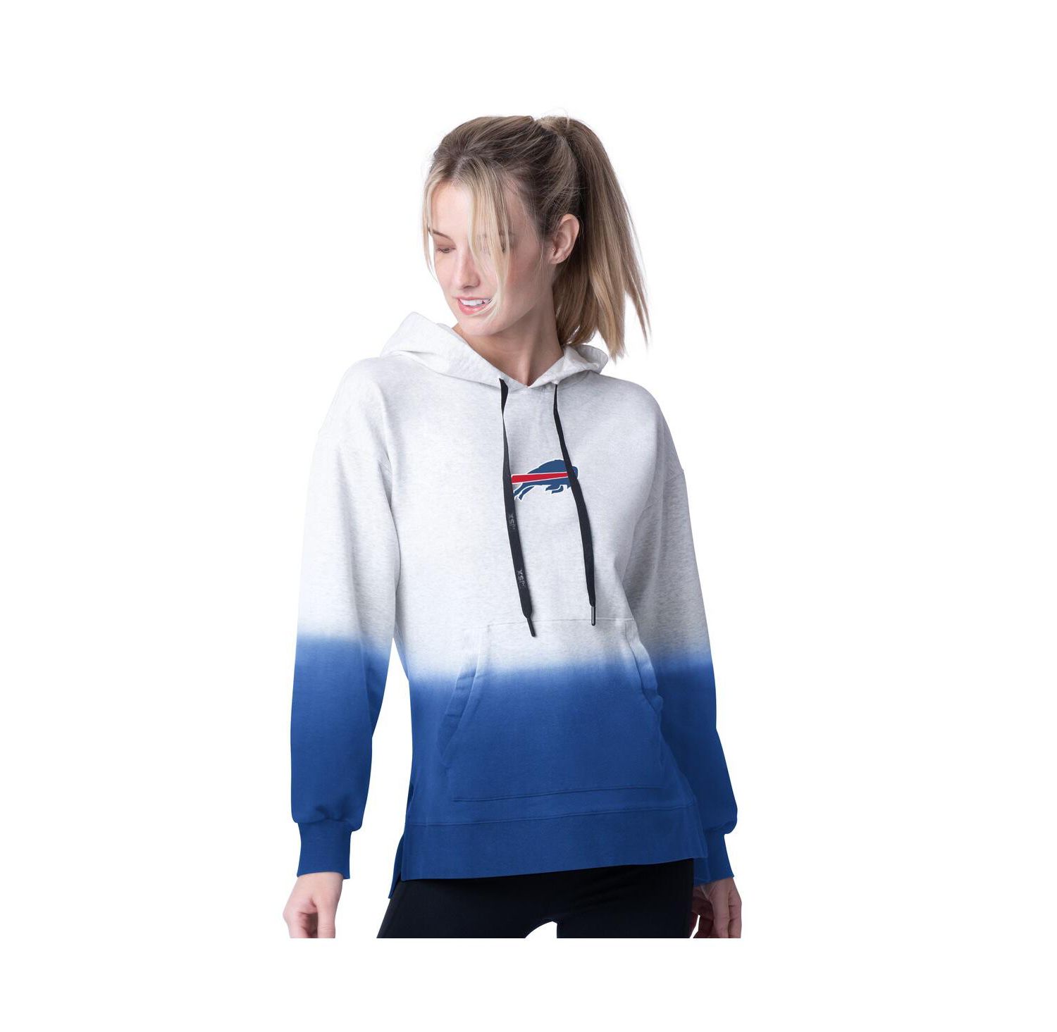 Women's Royal Buffalo Bills Daniela Pullover Hoodie