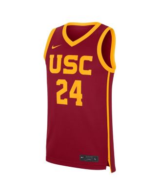 Men's 24 Cardinal USC Trojans Road Replica Jersey