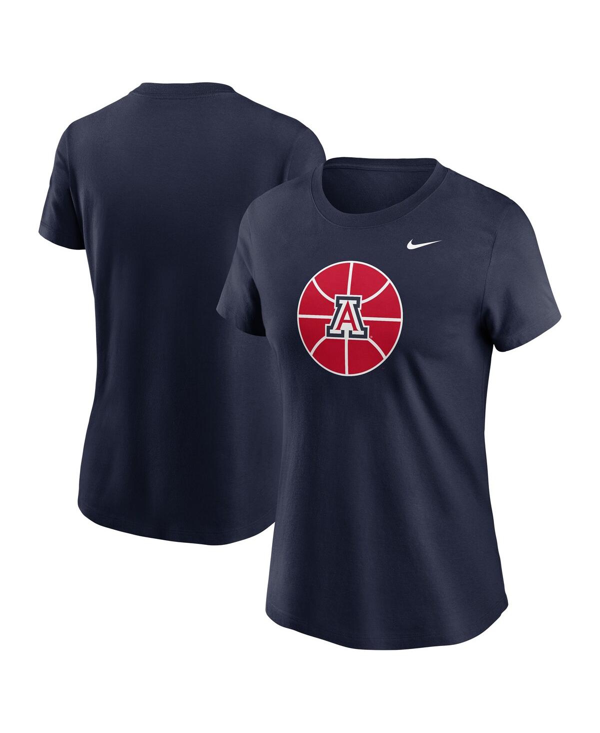 Nike Women's Navy Arizona Wildcats Basketball Primary T-shirt In Navy