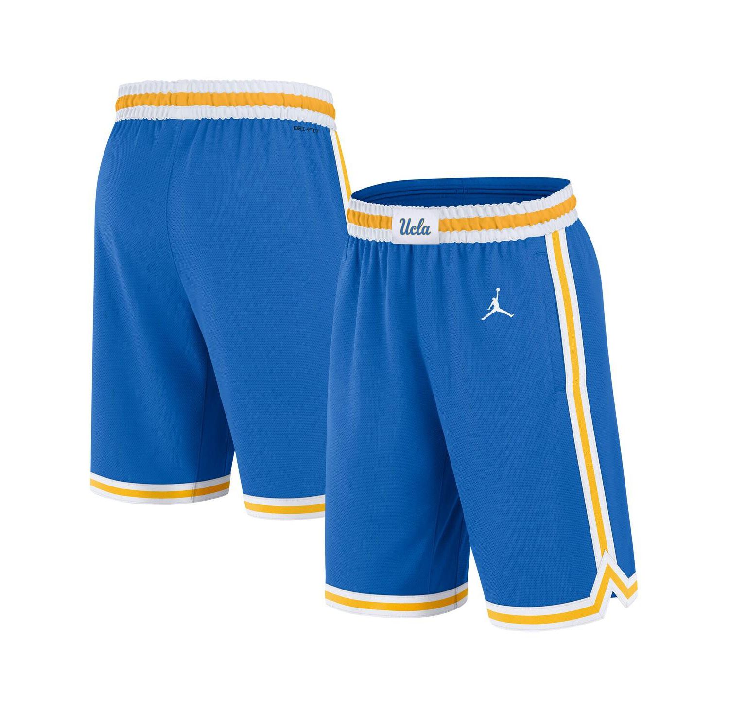 Men's Blue UCLA Bruins Road Replica Performance Basketball Shorts