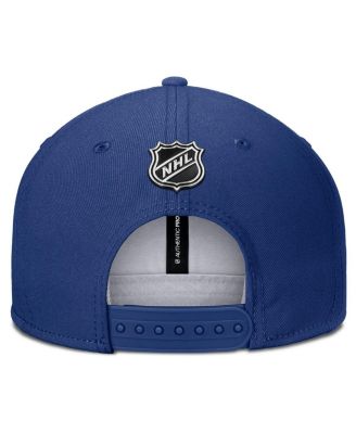 Men's Blue Toronto Maple Leaf's Authentic Pro Rink Snapback Hat