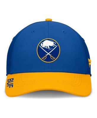 Men's Royal/Gold Buffalo Sabres Authentic Pro Rink Flex Hat