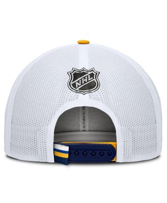 Men's Navy/White St. Louis Blues Authentic Pro Rink Trucker Hat