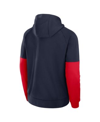 Men's Navy Arizona Wildcats Fitness Performance Pullover Hoodie