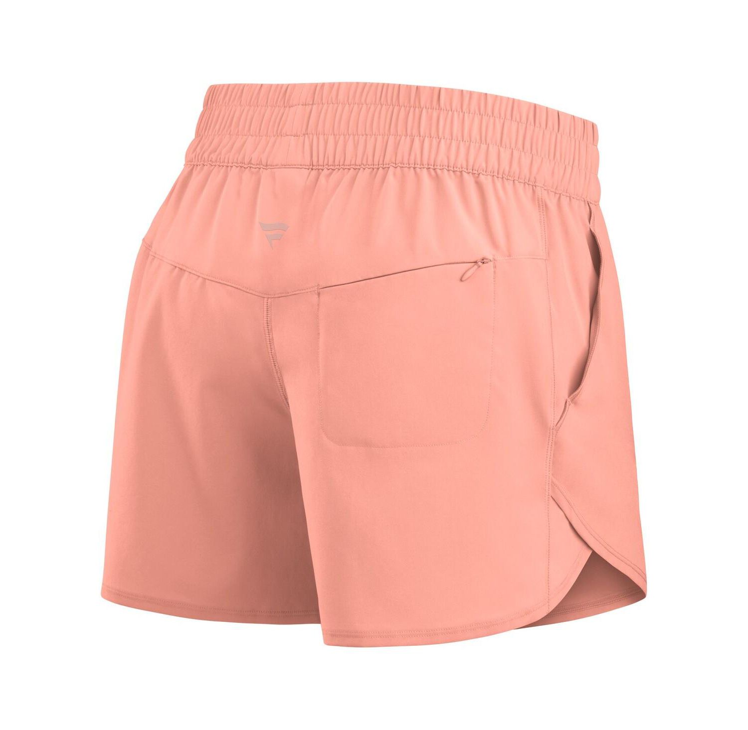 Women's Coral Kansas City Chiefs Front Office Woven Shorts