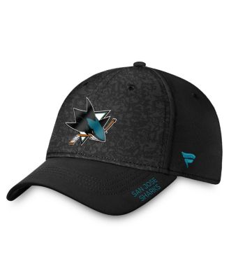 Fanatics - Men's Black San Jose Sharks Authentic Pro Rink Flex Hat