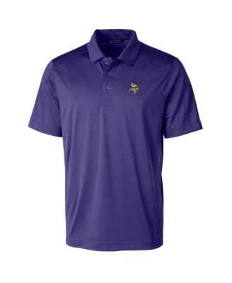 Men's Purple Minnesota Vikings Prospect Textured Stretch Polo