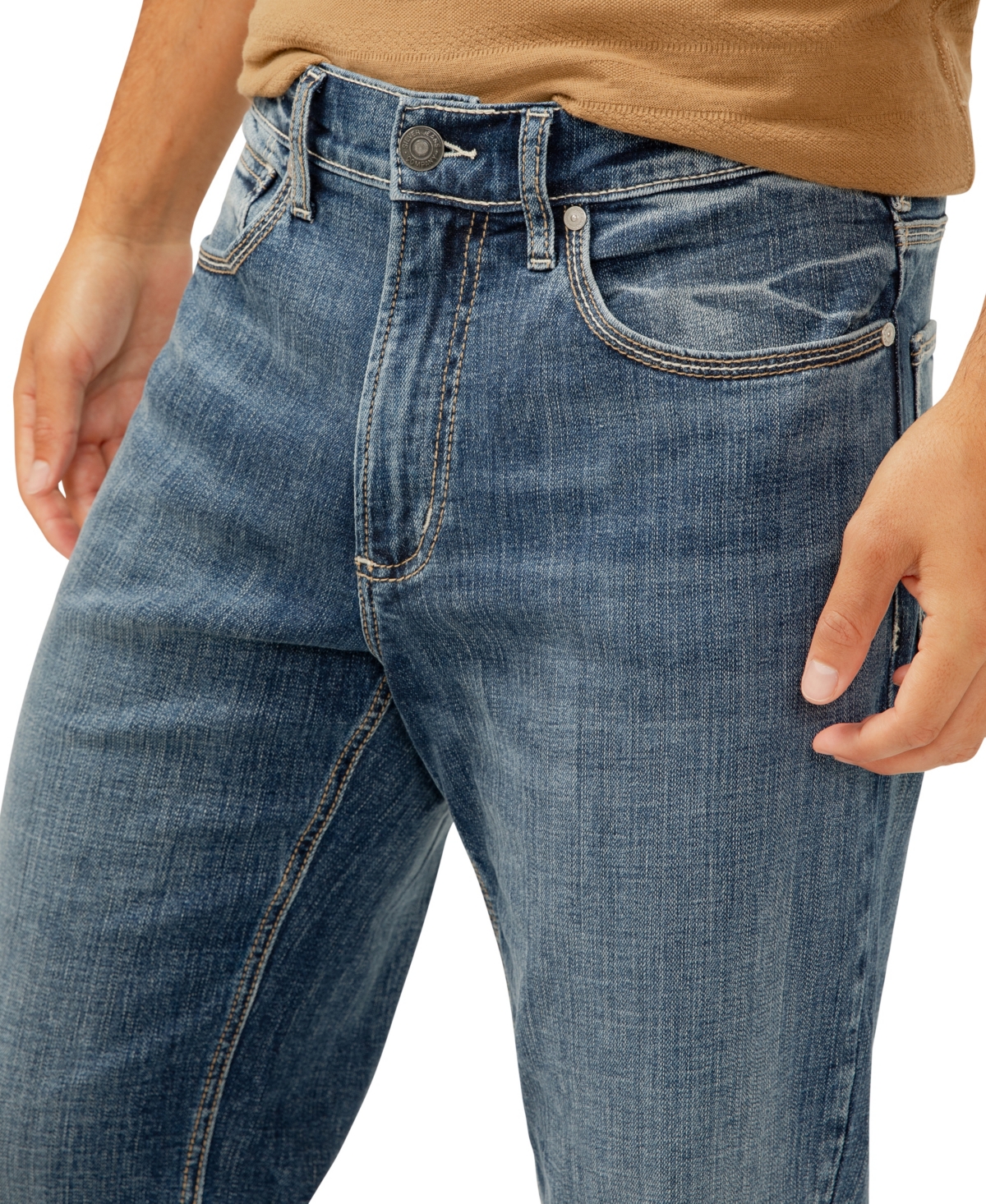 Silver Jeans Co. Jace Slim Bootcut Jeans In Blue