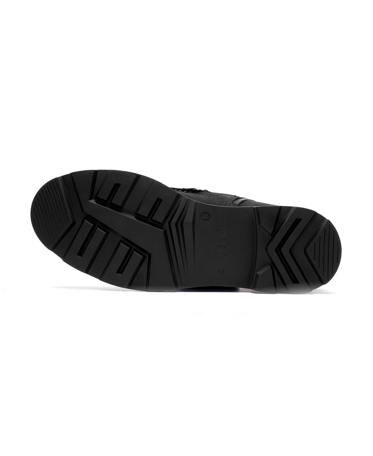 A. Veer Men's Dwayne Leather Chelsea Boots In Black Suede