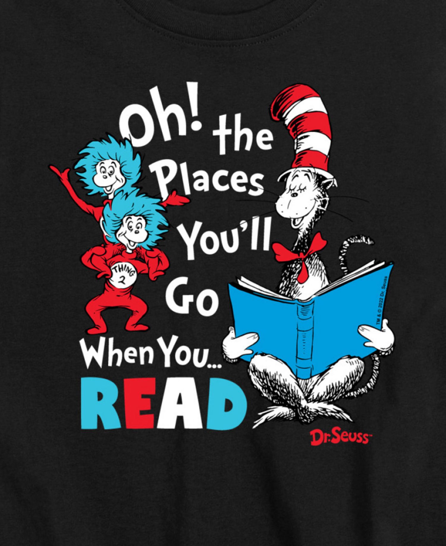 Big Boys Oh the Places You'll Go Graphic T-Shirt
