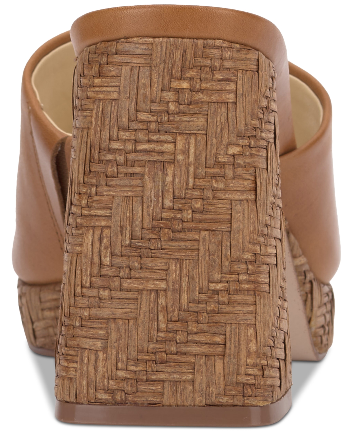 Jessica Simpson Kashet Platform Slide Sandal In Brown Sugar Smooth