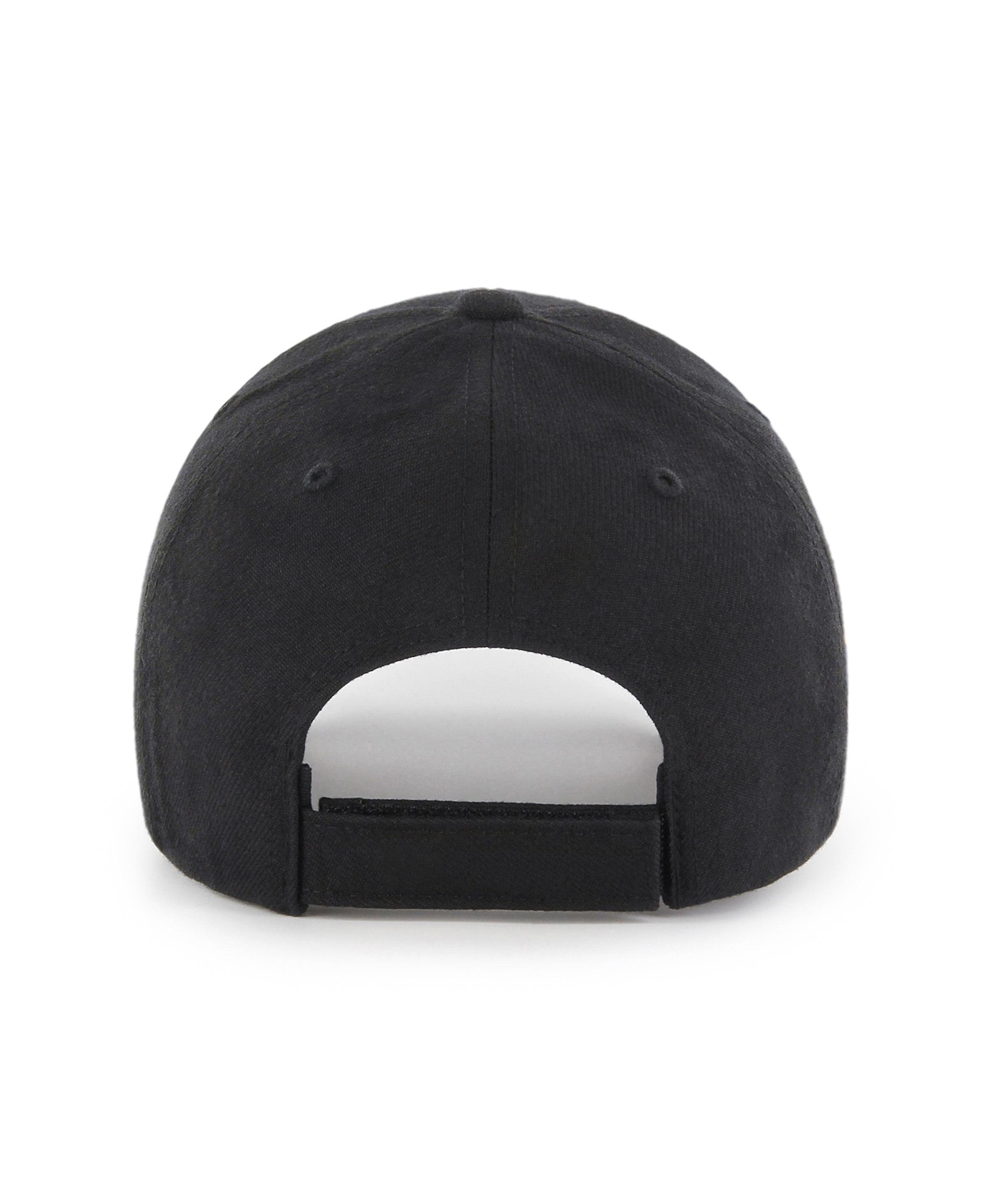 47 Brand Men's Black Philadelphia Eagles 2024 Nfc Champions Mvp Adjustable Hat In Black