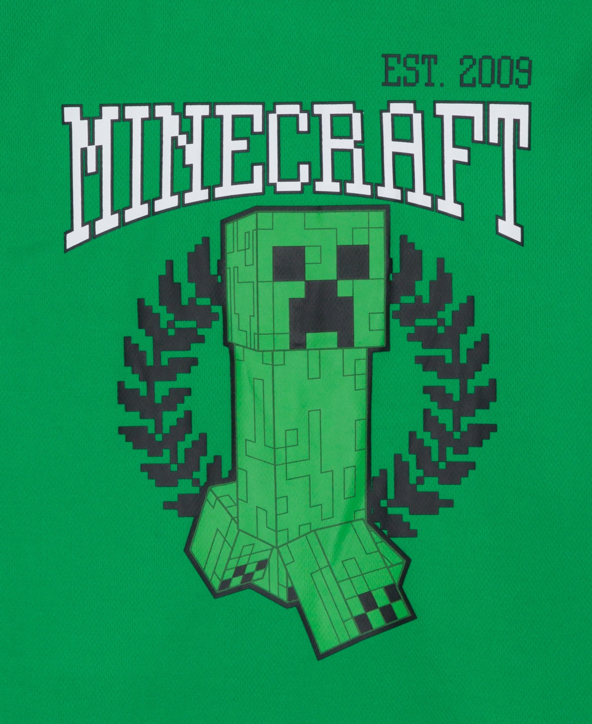 Minecraft Little & Big Boys Team Creeper Soccer Jersey Shirt In Green
