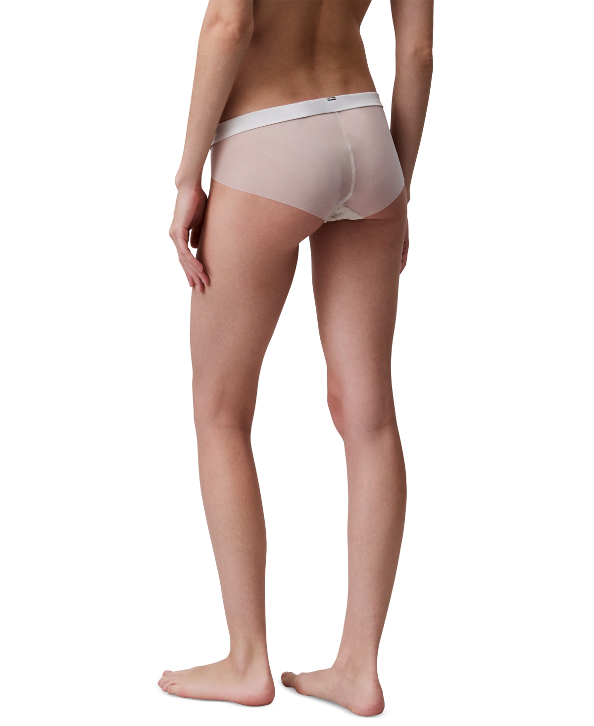 Shop Calvin Klein Women's Lace Bikini Underwear Qf8030 In Chalk