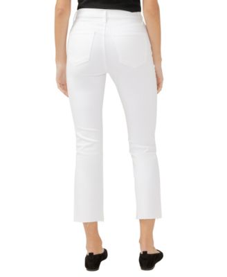 Women's Isbister High Rise Ankle Straight Leg Luxe Stretch Jeans